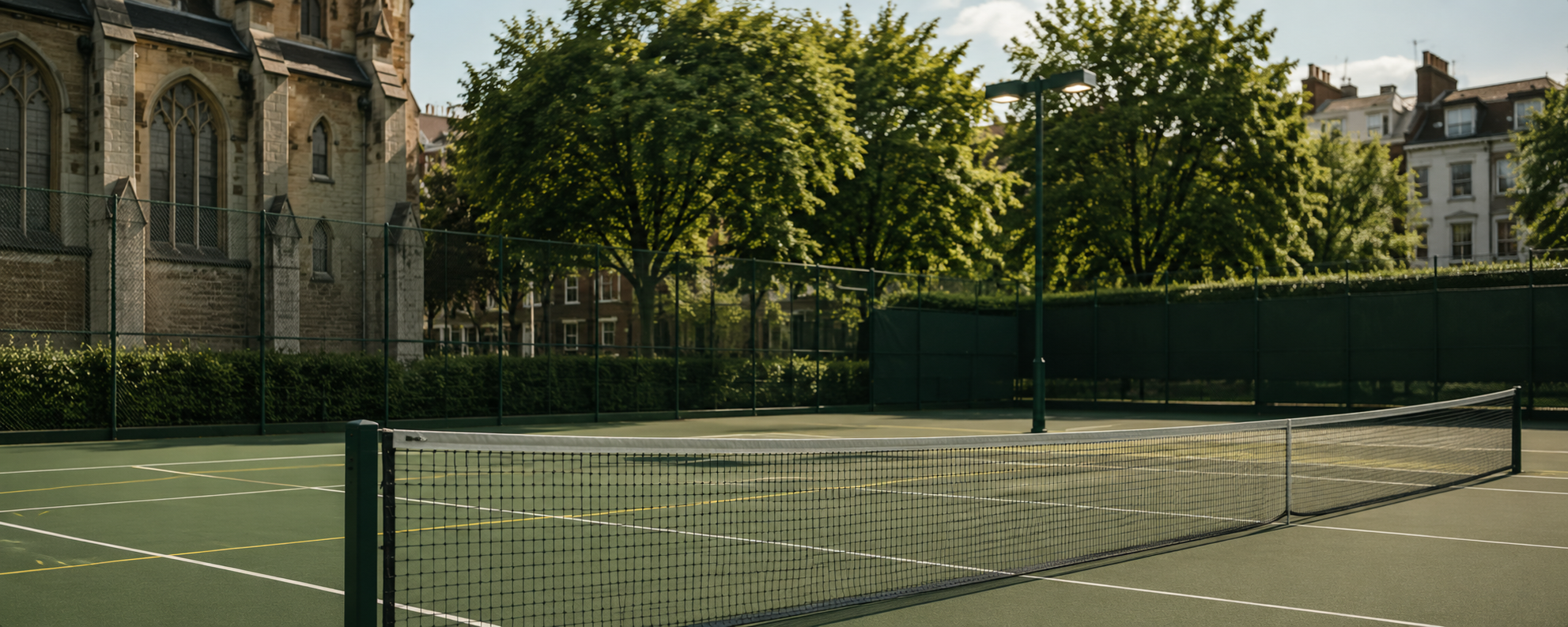 St Luke's Gardens tennis court