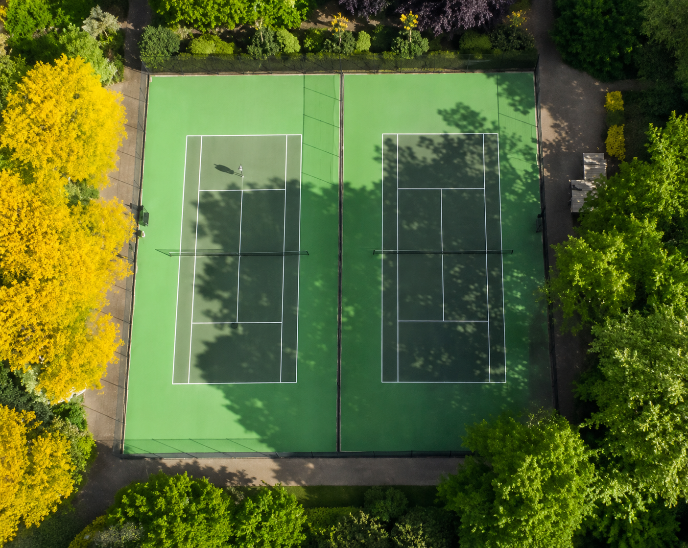 Cadogan Place tennis court