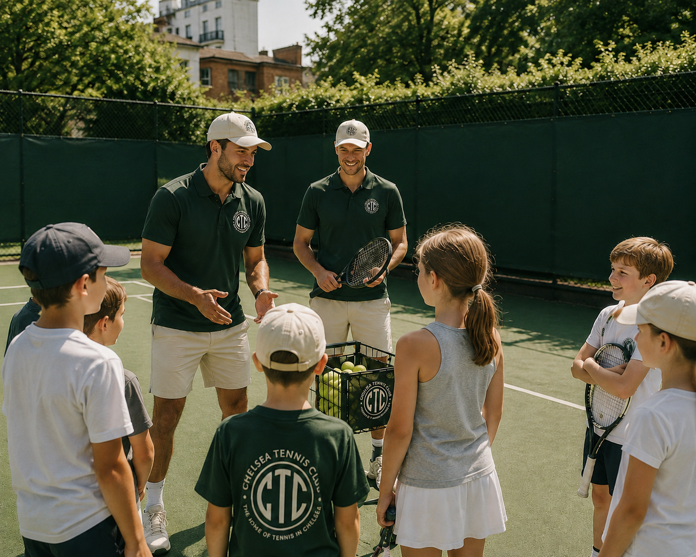 Tennis holiday camp