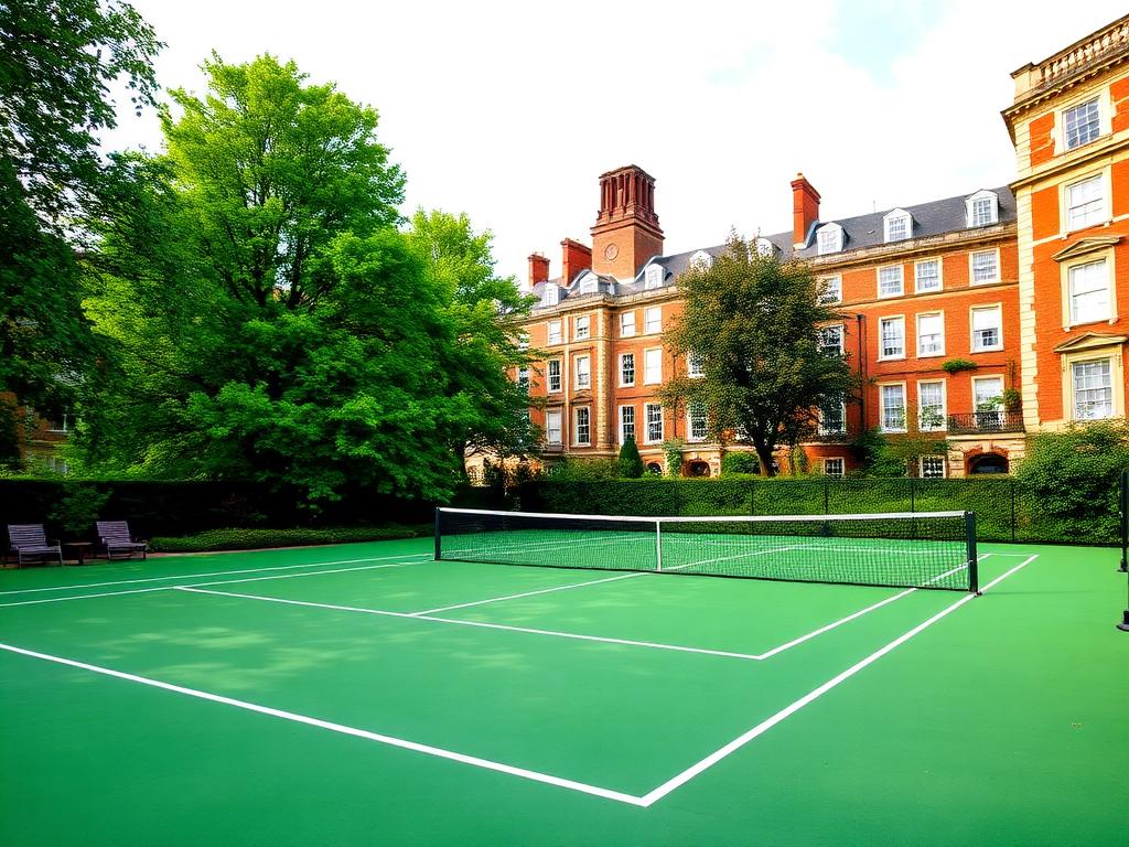 Notting Hill Gate tennis court